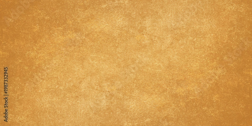 Warm golden ochre vintage parchment texture background with subtle mottled grunge effect and antique paper feel