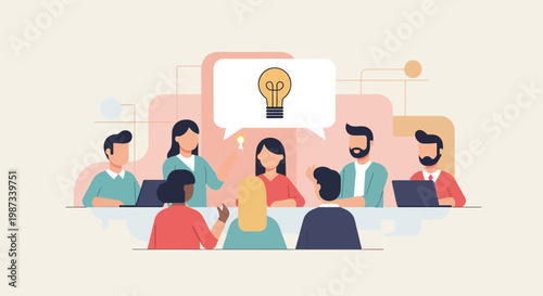 People sitting at meeting table.