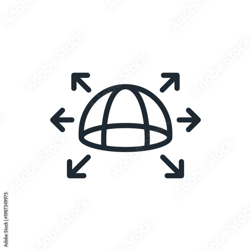 Immersive Environment Toggle Dome