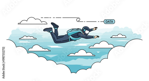 Skydiving Data Explorer Navigating Cloud Platforms For Information