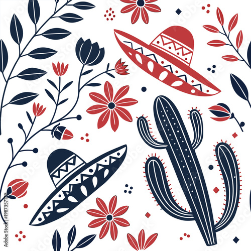 seamless pattern with feathers