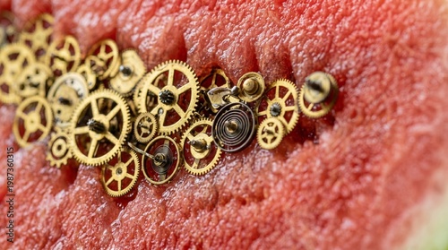 Wallpaper Mural A Surreal Fusion of Nature and Technology Torontodigital.ca