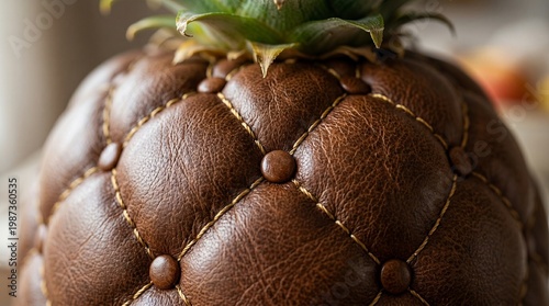 Wallpaper Mural Creative Artisan Craft, Pineapple Design, Home Decor, Photography, Cozy Atmosphere, Close-Up View, Unique Textures Torontodigital.ca