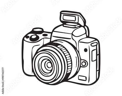 Professional camera details. Highend camera for photography. Advanced DSLR camera with lens and shutter. Professional photography equipment featuring detailed lens and shutter mechanisms