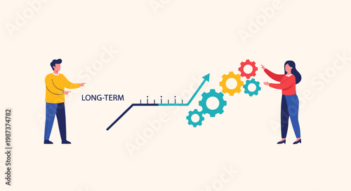 Business strategy and teamwork concept.