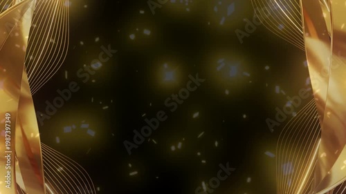 Luxury Frame Background for Presentation or Greeting Card