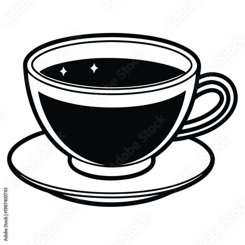 Coffee cup icon set. Cups of coffee tea collection. Hot drink icon. Disposable cup. Cup coffe with steam. Flat style - stock vector.