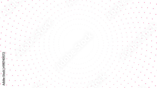 Картината върху платно Small red dots on a transparent background pattern