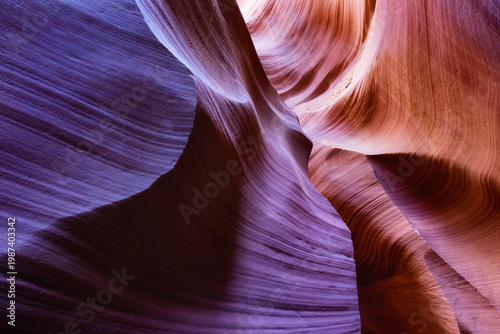 Nature's Architecture in Lower Antelope Canyon, Arizona