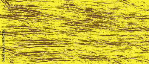 Vibrant yellow scratched texture background