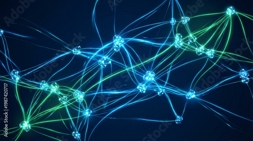 Network connections and data transfer.