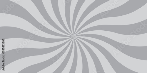 Abstract gray and white sunbeam ray sum light sunbrust texture design.