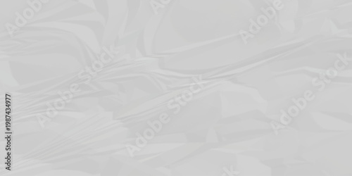 abstract white and gray parchment wrapping crumpled paper texture. creased page wrinkle retro rough distressed damage paper texture background.