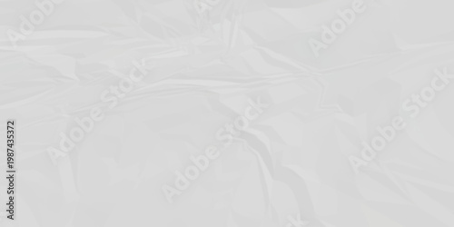 abstract white and gray parchment wrapping crumpled paper texture. creased page wrinkle retro rough distressed damage paper texture background.