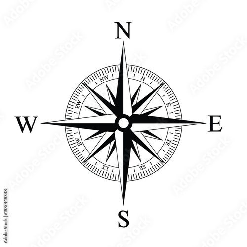 Black and white minimalist poster with EPS file format and text label.