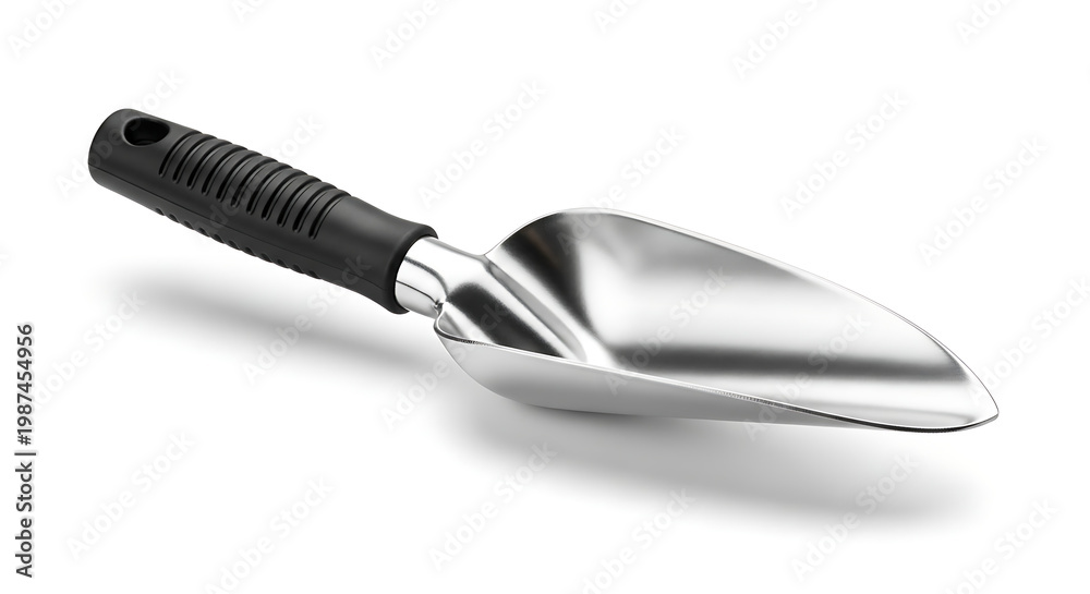 Fototapeta premium Gardening tool resting on a white background