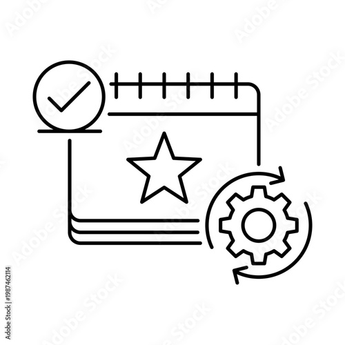 Event Processing Icon, Monitoring Real-Time Signals and Automated Responses for Efficiency, Supporting workflows, alerts, and operational intelligence
