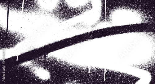 Black and white abstract spray paint texture with drips abstract background wall texture street art paint stroke paint splash distressed texture abstract graffiti distressed background