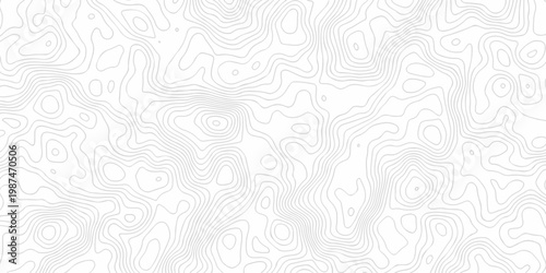 Abstract minimal The pattern discovery vector topo map creative discovery White wave grid stripe line map topography. vector geographic contour mounted map background.