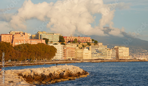 Mount Vesuvius and the Bay of Naples, Italy
