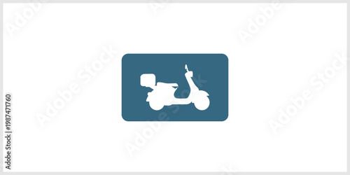 Delivery Scooter Icon