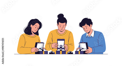 Group of People Playing Poker Card Game at Table