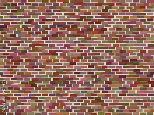 Construction Brick Wall Pattern Industrial Design