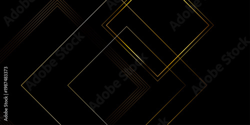 Abstract black background with geometric diamond shapes.