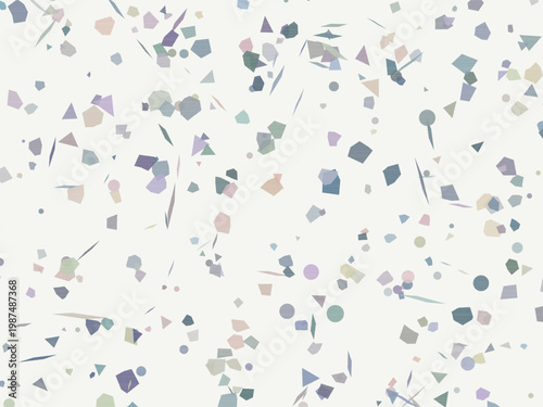Trendy Terrazzo Speckled Confetti Modern Surface Texture Design