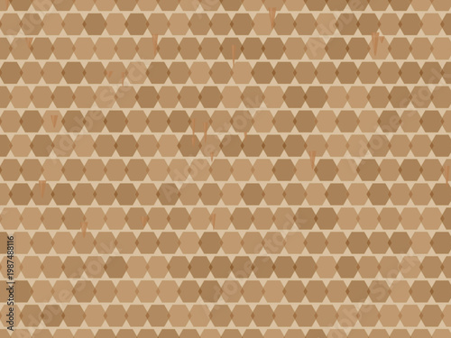 Honey Drip Honeycomb Pattern Organic Design