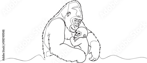 Sketch of a wise old man with a long beard and contemplative expression