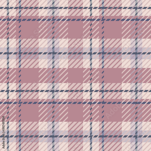 seamless plaid pattern with pink, white, and blue colors