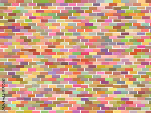 Construction Brick Wall Pattern Industrial Design