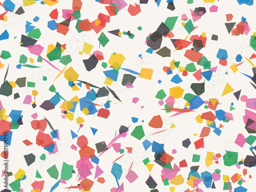 Minimalist Terrazzo Stone Chip Pattern Abstract Vector Background