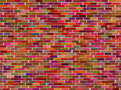 Construction Brick Wall Pattern Industrial Design
