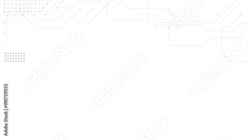 

Clean modern vector banner design featuring a white background with subtle hexagon pattern. Minimal geometric technology backdrop ideal for business, medical, science, corporate & digital