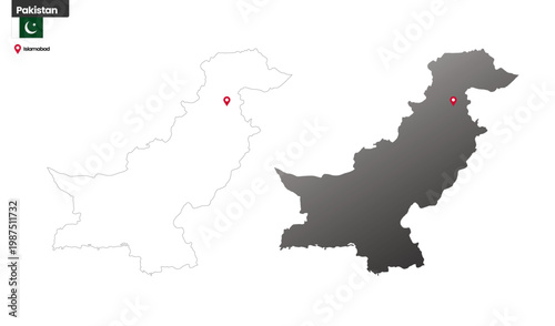 Map of Pakistan