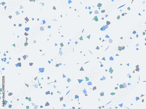 Trendy Terrazzo Speckled Confetti Modern Surface Texture Design