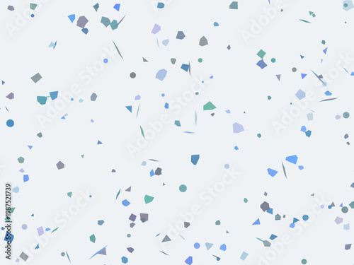 Neutral Terrazzo Marble Chips Elegant Contemporary Pattern