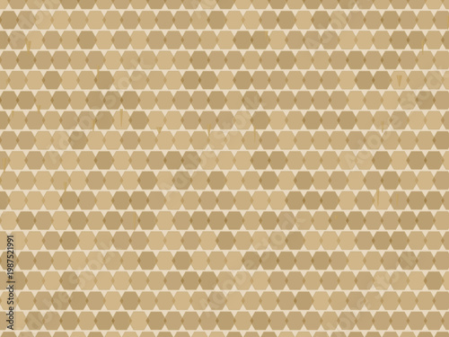 Organic Honeycomb Drip Pattern Natural Design