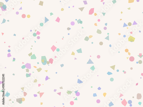 Neutral Terrazzo Marble Chips Elegant Contemporary Pattern