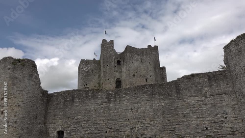 Trim castle is the largest Anglo-Norman fortification in Ireland