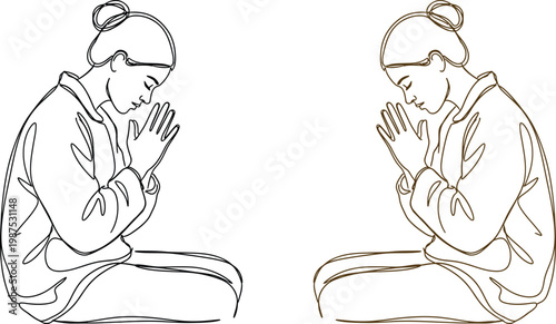 Touching father's day vector illustration two fathers embracing with love and warmth for celebrations