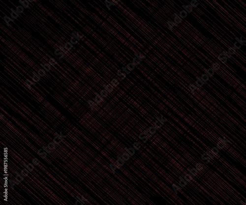 Red Diagonal Line Texture Overlay on Black Background