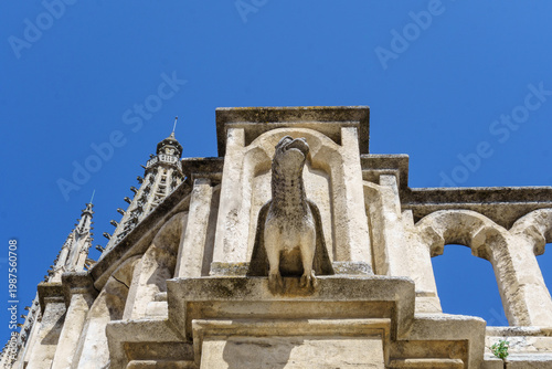 Photography Gargoyle in the cathedral of Burgos, Spain