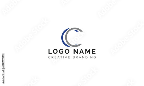 Modern circular abstract logo icon design with abstract branding corporate