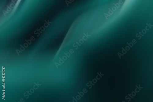 Soft teal gradients with fluid wavy motions, creating a modern and serene abstract background.