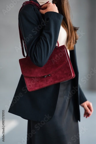 Wallpaper Mural Chic Woman With Stylish Accessories. Fashion Conscious Woman Carrying Sophisticated Designer Handbag Torontodigital.ca