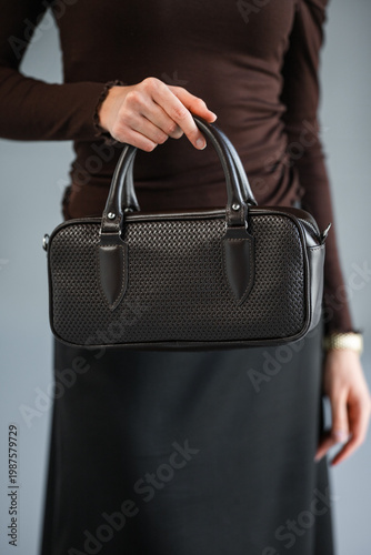 Wallpaper Mural Sophisticated Woman Ready For Workday Tasks. Stylish Female Professional Dressed For Busy Work Schedule Torontodigital.ca