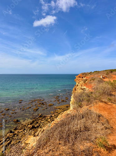 Canvastavla cliffs between Fuente del Gallo near Conil de la Frontera and Cabo Roche at the